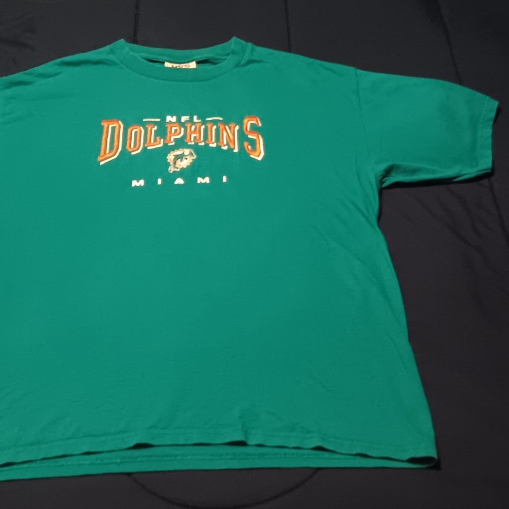 Lee Sport Miami Dolphins Embroidered T-Shirt XL